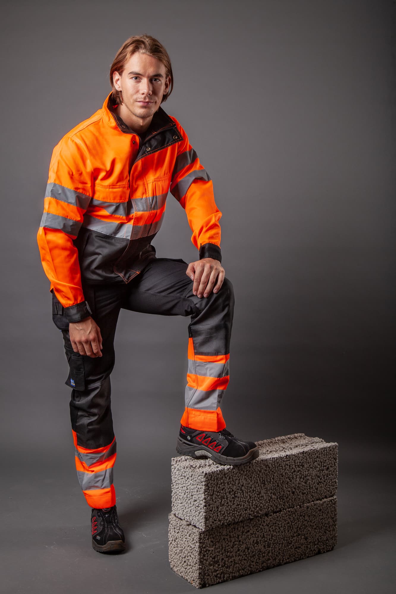 6530 Arbeidsbukse EN ISO 20471 Kl 1 – bilde 5