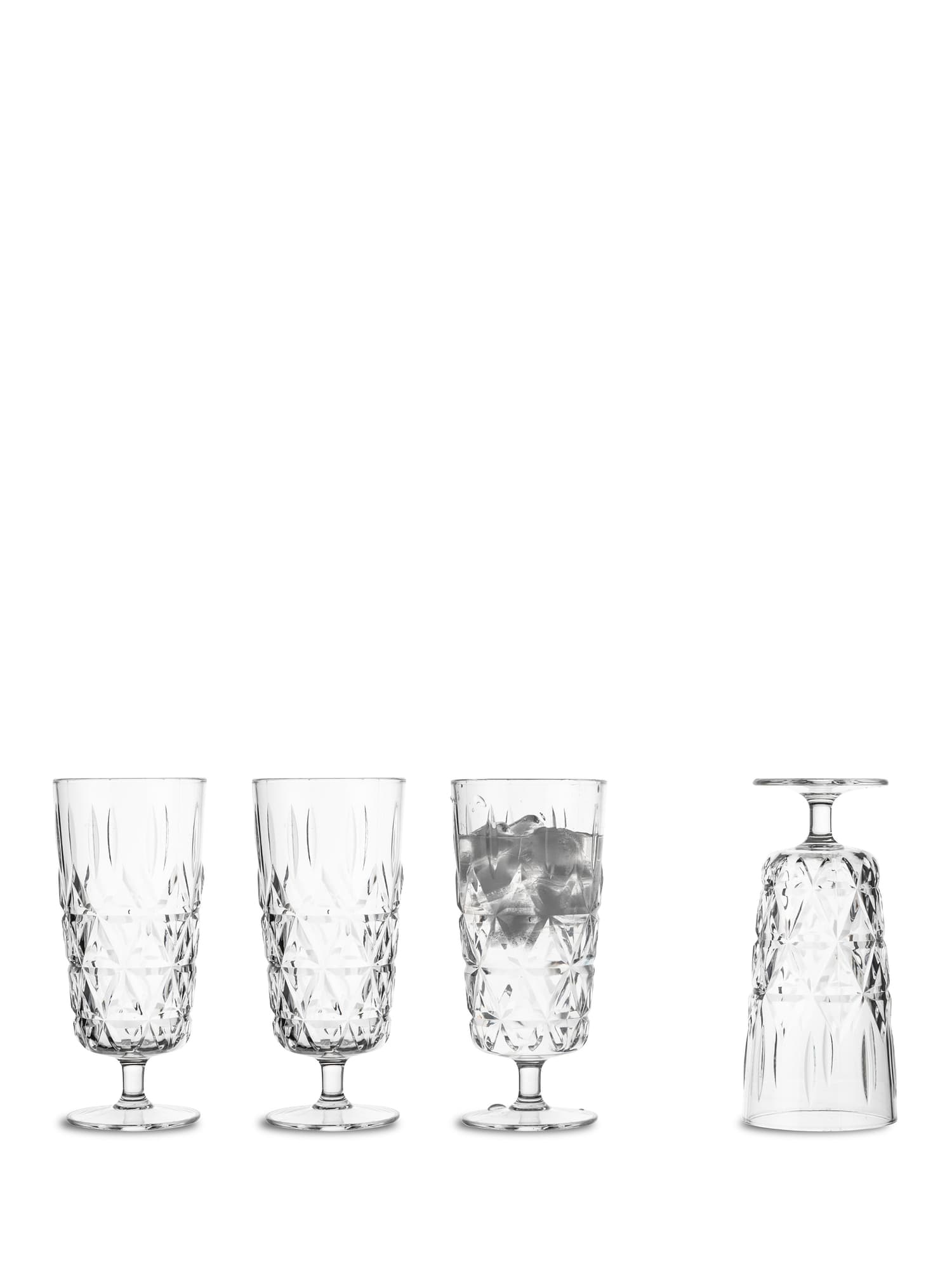Piknik Juni Glass, Høy, 4-pk. – bilde 2