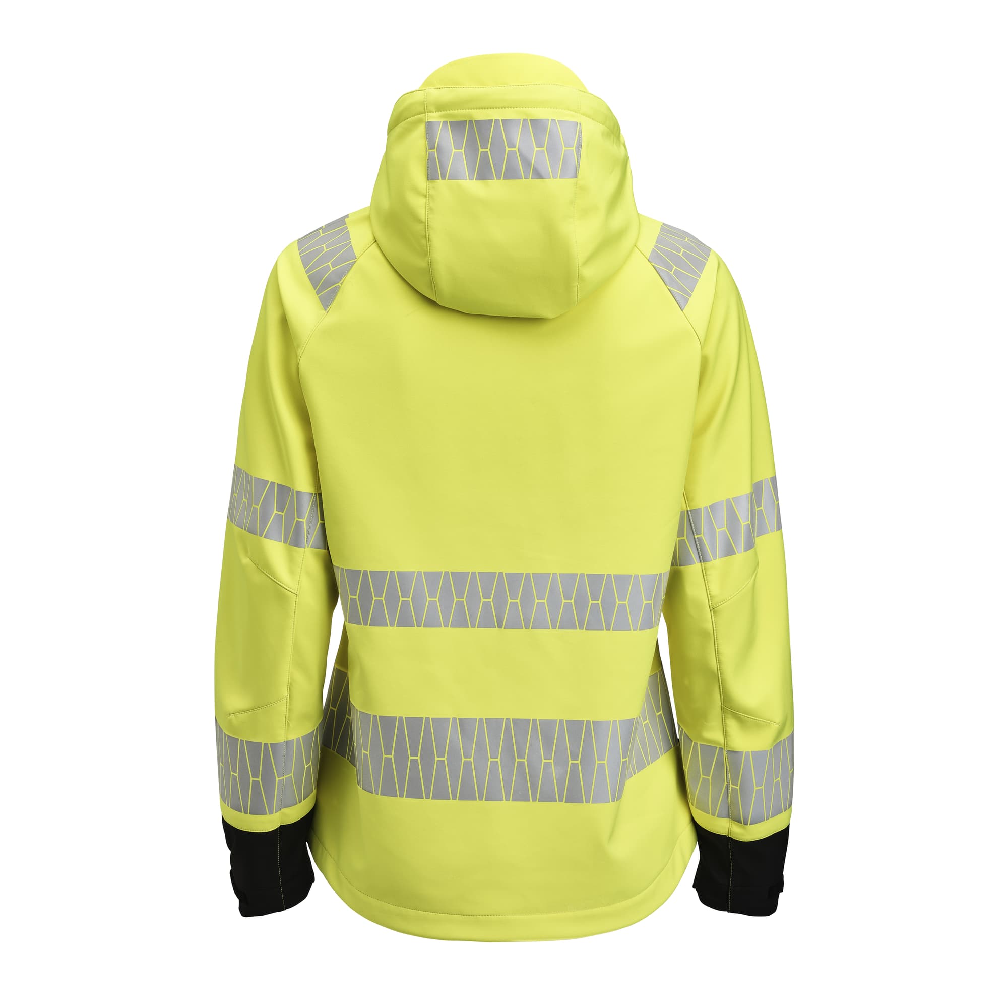 Womens Softshell Jacket Hi-Vis – bilde 3