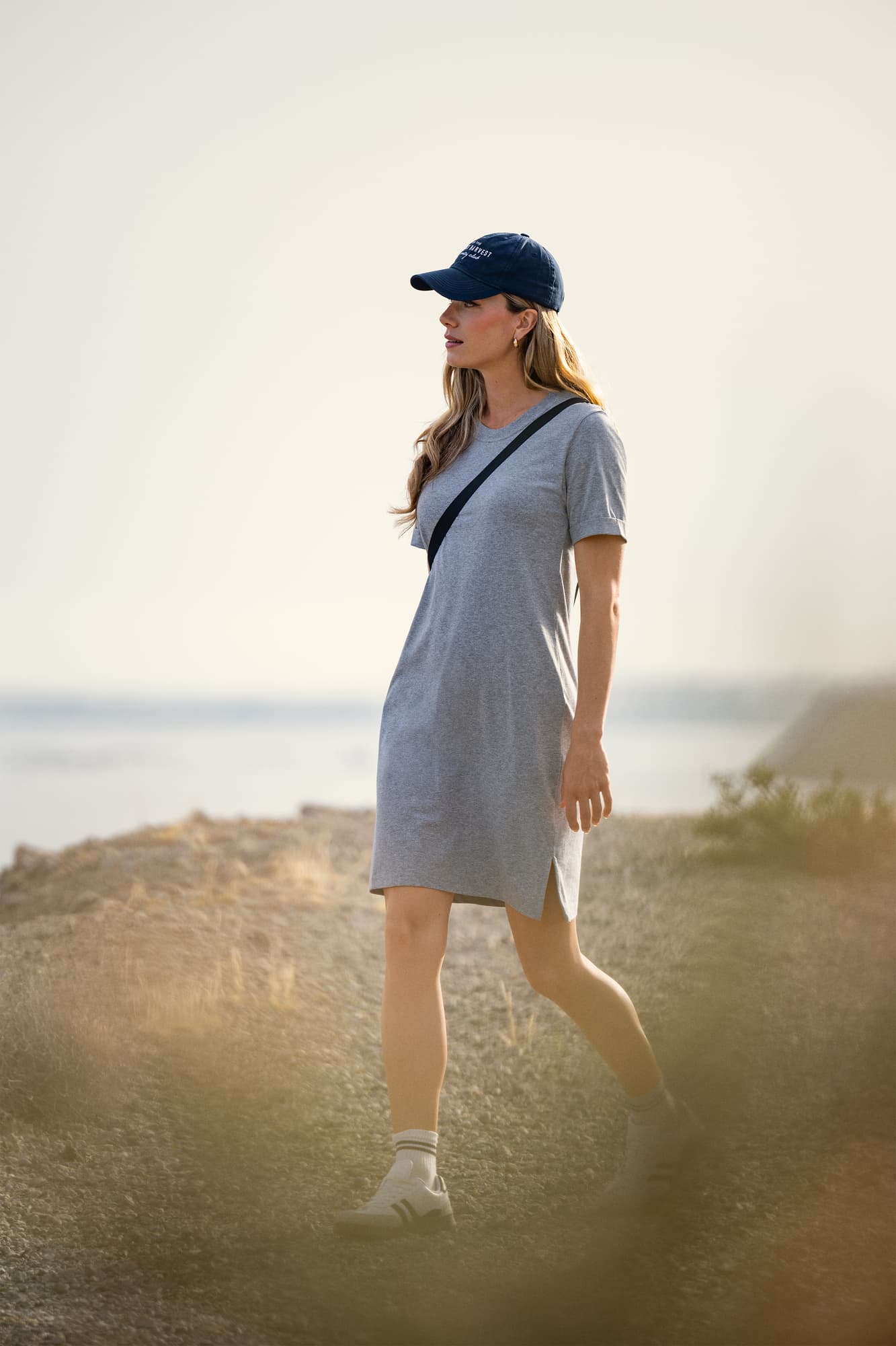 American T-shirt Dress Women – bilde 5