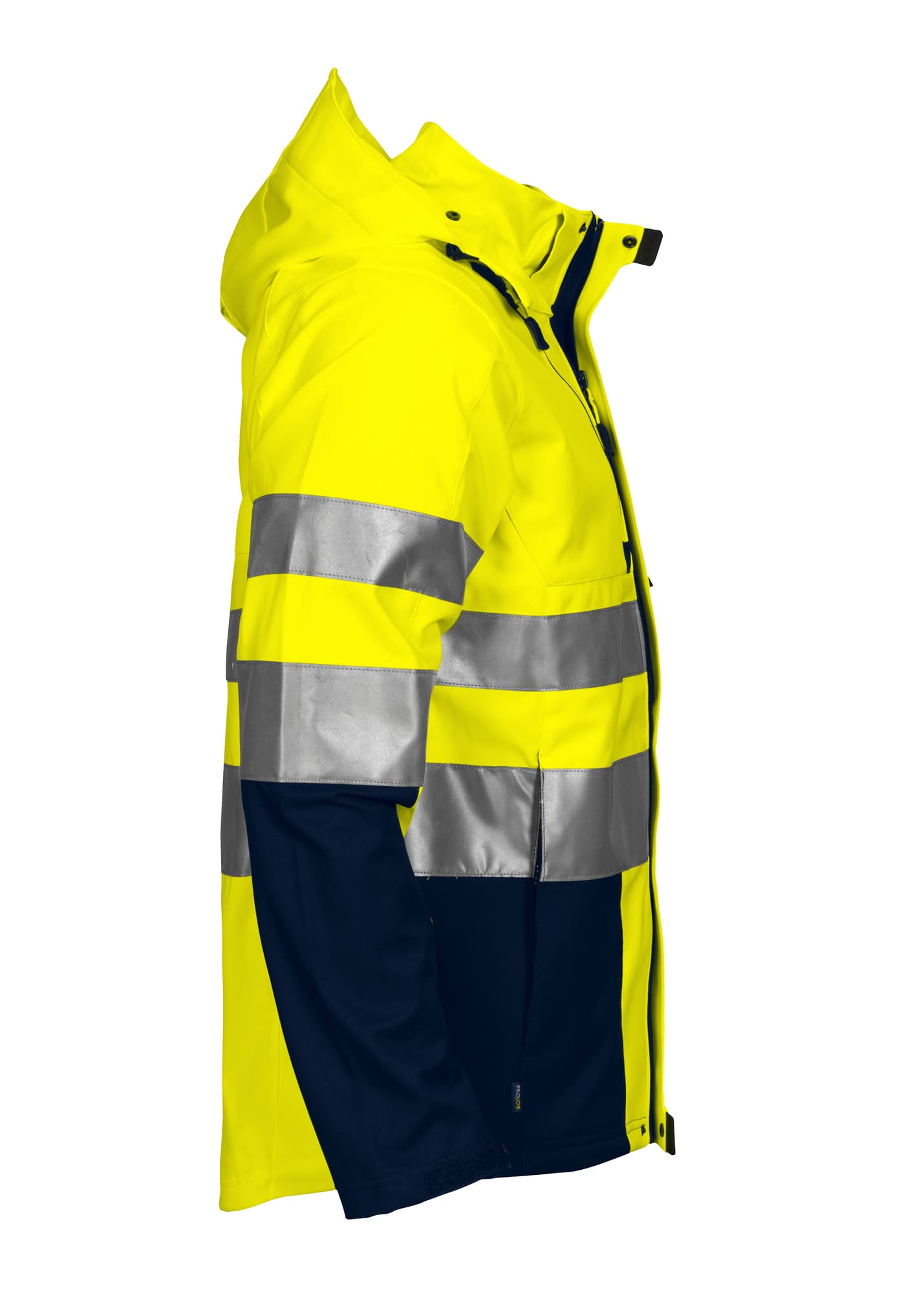 6419 Softshelljakke EN ISO 20471 Kl 3/2 – bilde 4